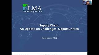 An update on supply chain challenges, opportunities