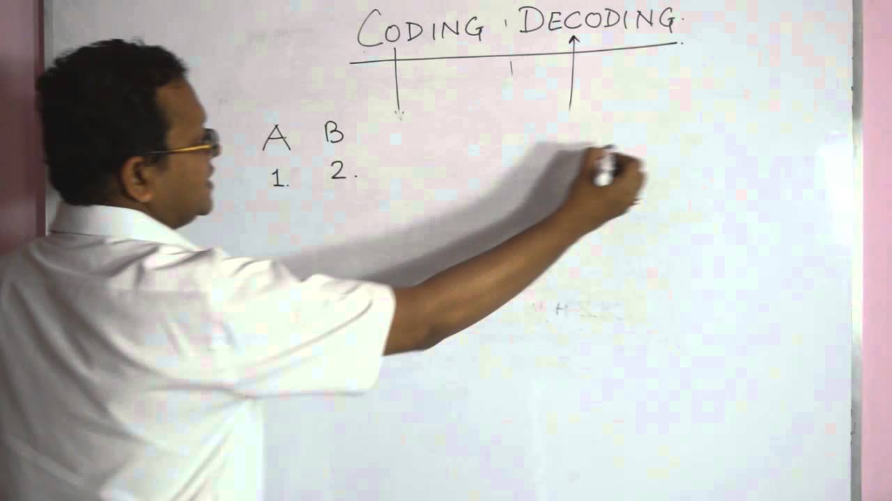 Coding Decoding 4 - YouTube