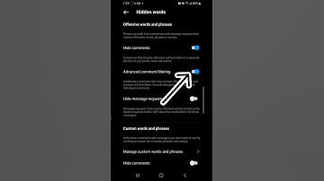 Business Tips - Automatically Hide Unwanted Comments via Instagram Hidden Words #businesstips