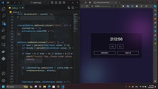 ASMR Programing Alarm App with HTML, CSS and JavaScript Profile