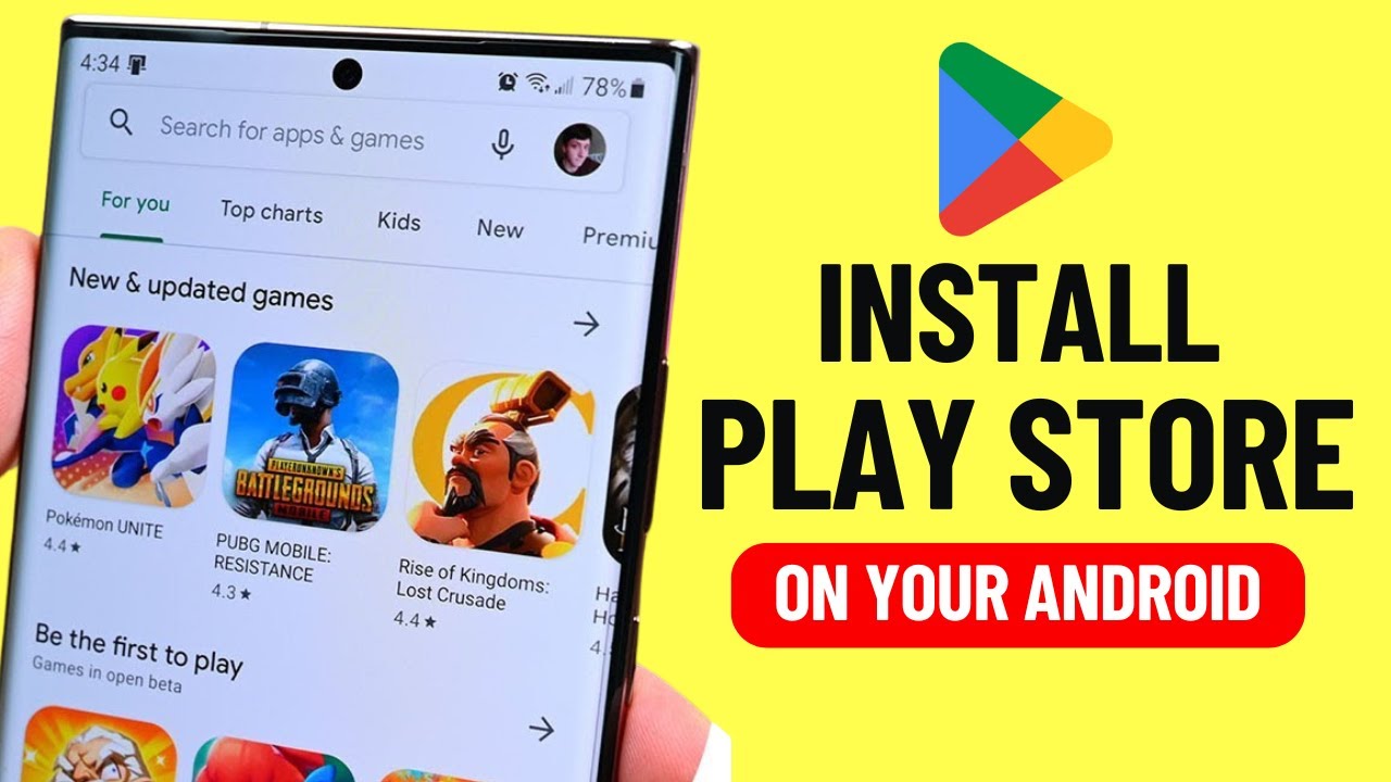 How to Download Google Play Store || Google Play Store Kaise install ...