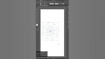 Overlapping Art Trick Adobe Illustrator #agdesigner #illustratorshorts #shortsfeed