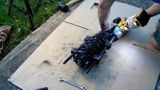 Acura front strut replacement #Acura #frontstrutreplacement