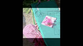 Пляжний Килимок Трансформер Із Відділенням Для Телефона