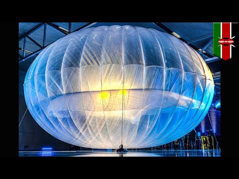 Balloons to provide internet access to rural parts of Kenya - TomoNews