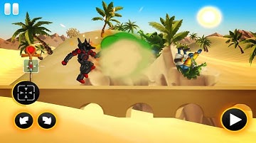 Robots Vs Zombies: Transform To Race And Fight Android Gameplay