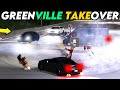 I WENT TO A TAKEOVER IN GREENVILLE AT NIGHT!