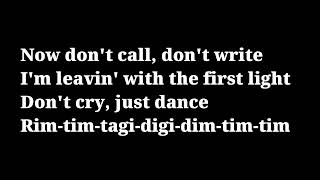 Baby Lasagna - Rim Dim Tagi Dim (Karaoke Version) Croatia 2024 Eurovision