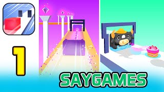 Jelly shift - Gameplay Walkthrough Part 1 New Release  (by SayGames) (iOS, Android) Hyper Casual screenshot 1