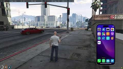 [QBCore/ESX]  IPhone 14 in FiveM | Dynamic Island  | FiveM Phone