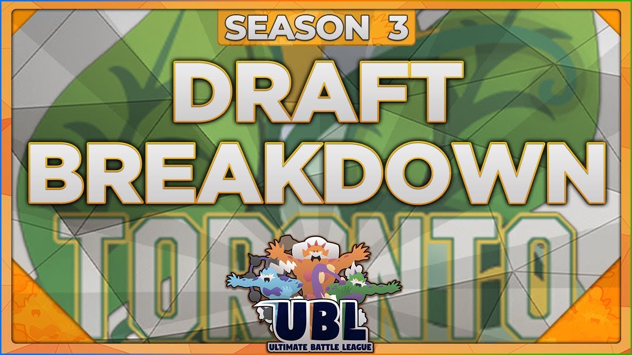 Toronto Leaf Storms UBL Season 3 Draft Analysis W/OPJellicent