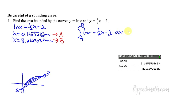 Calculus AB/BC – 8.4 Finding the Area Between Curves Expressed as Functions of x