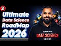 Ultimate Data Science Roadmap 2026 | Must Watch🔥🚀