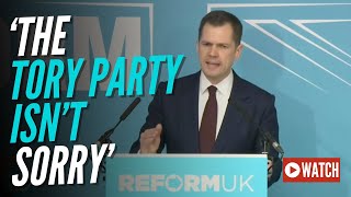 Robert Jenrick Blasts Former Tory Colleagues in Reform Defection Speech