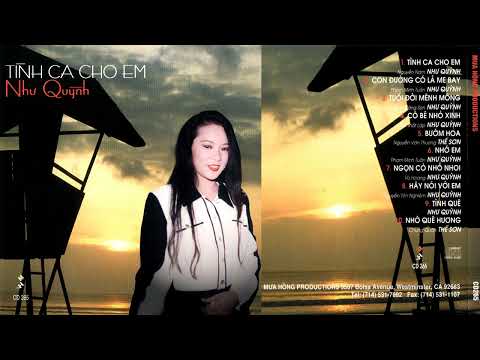 Tình Ca Cho Em - Như Quỳnh | Nhạc Xưa Hải Ngoại (CD Mưa Hồng 265)