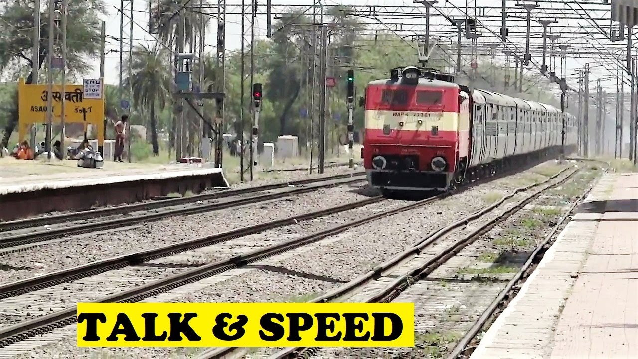 Kerala Express Closely Behind, Bhusaval WAP4 Mangala Honk, Blast Away