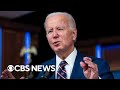 Biden says &quot;we can talk&quot; about cease-fire after Hamas releases hostages