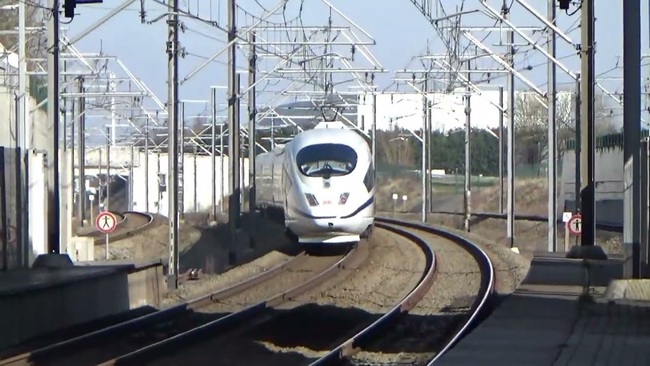 Trains à 200 km/h à Nossegem 🇧🇪 - 4/3/2022