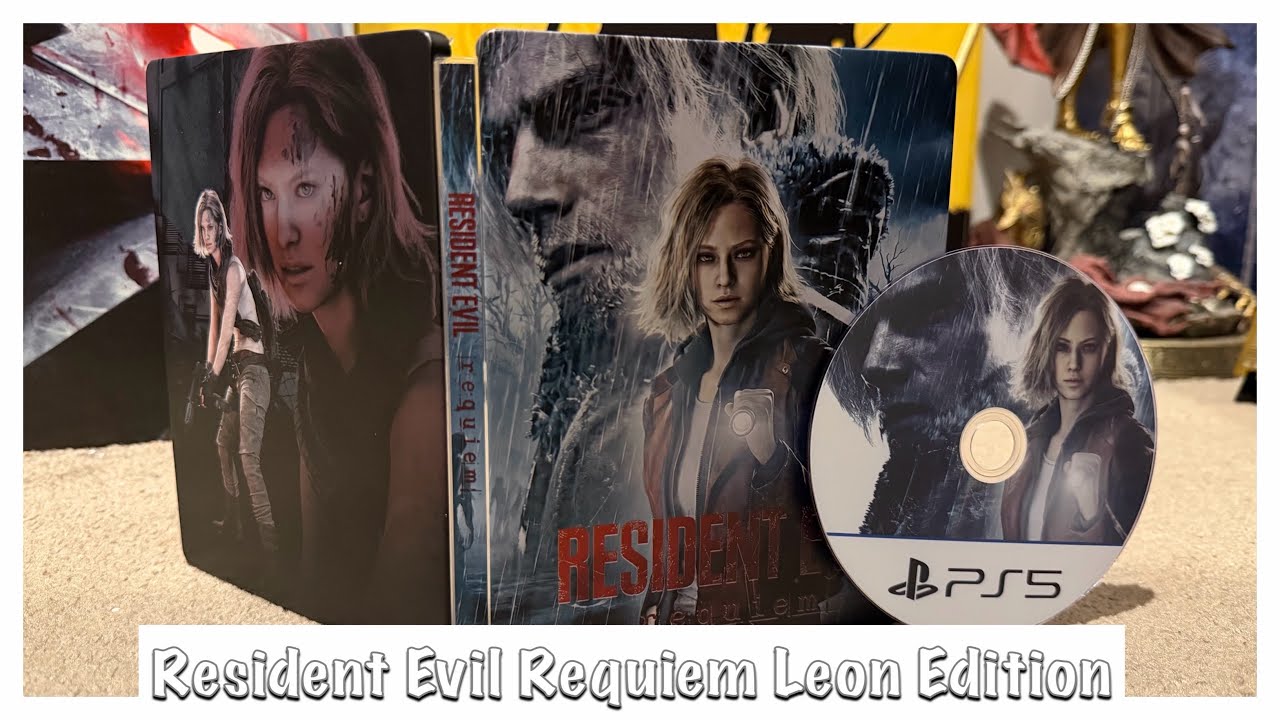 Capcom никогда этого не выпускала… Кастомный стальной кейс с Леоном | Распаковка Resident Evil Re...