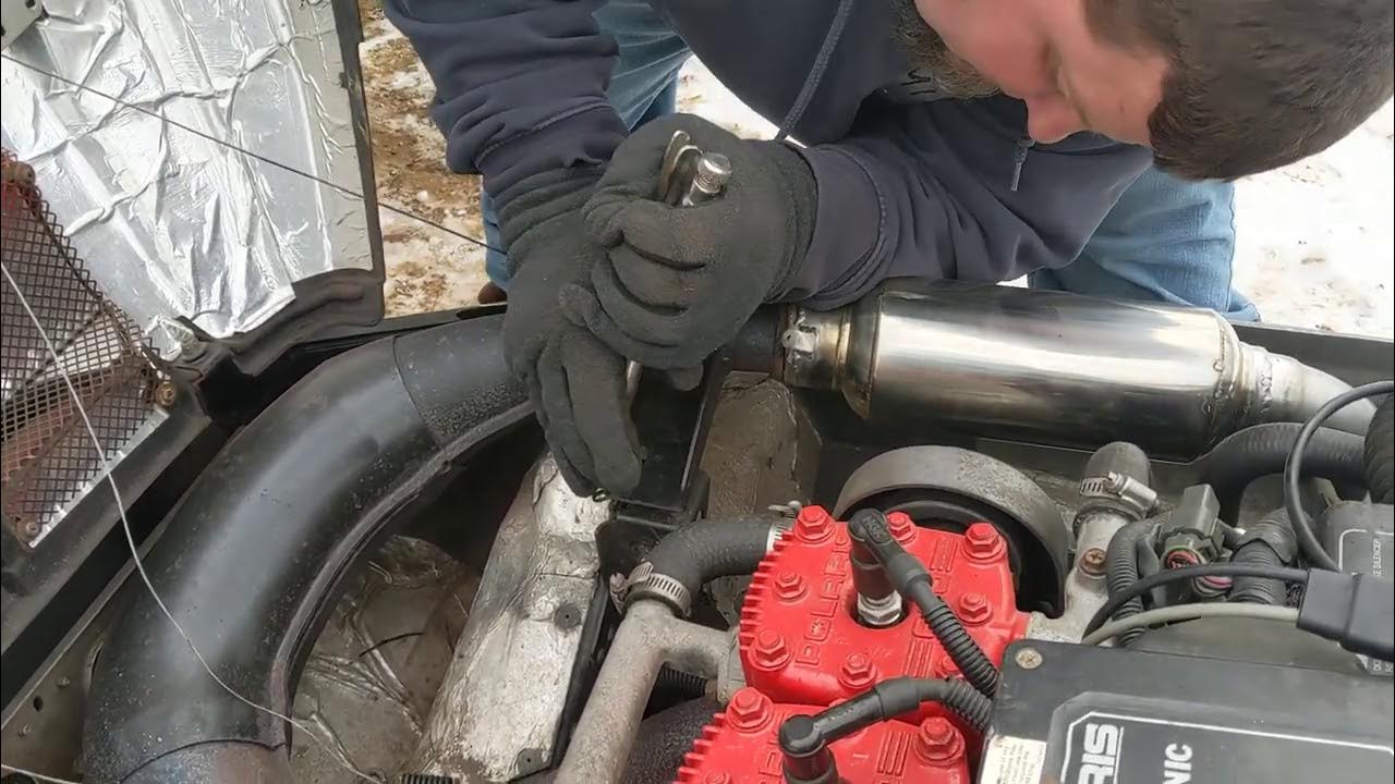 Polaris RXL triple stock exhaust vs Trash Can YouTube