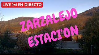 🔴 LIVE WEBCAM | Zarzalejo Estación - Mountain Town in Spain 🇪🇸