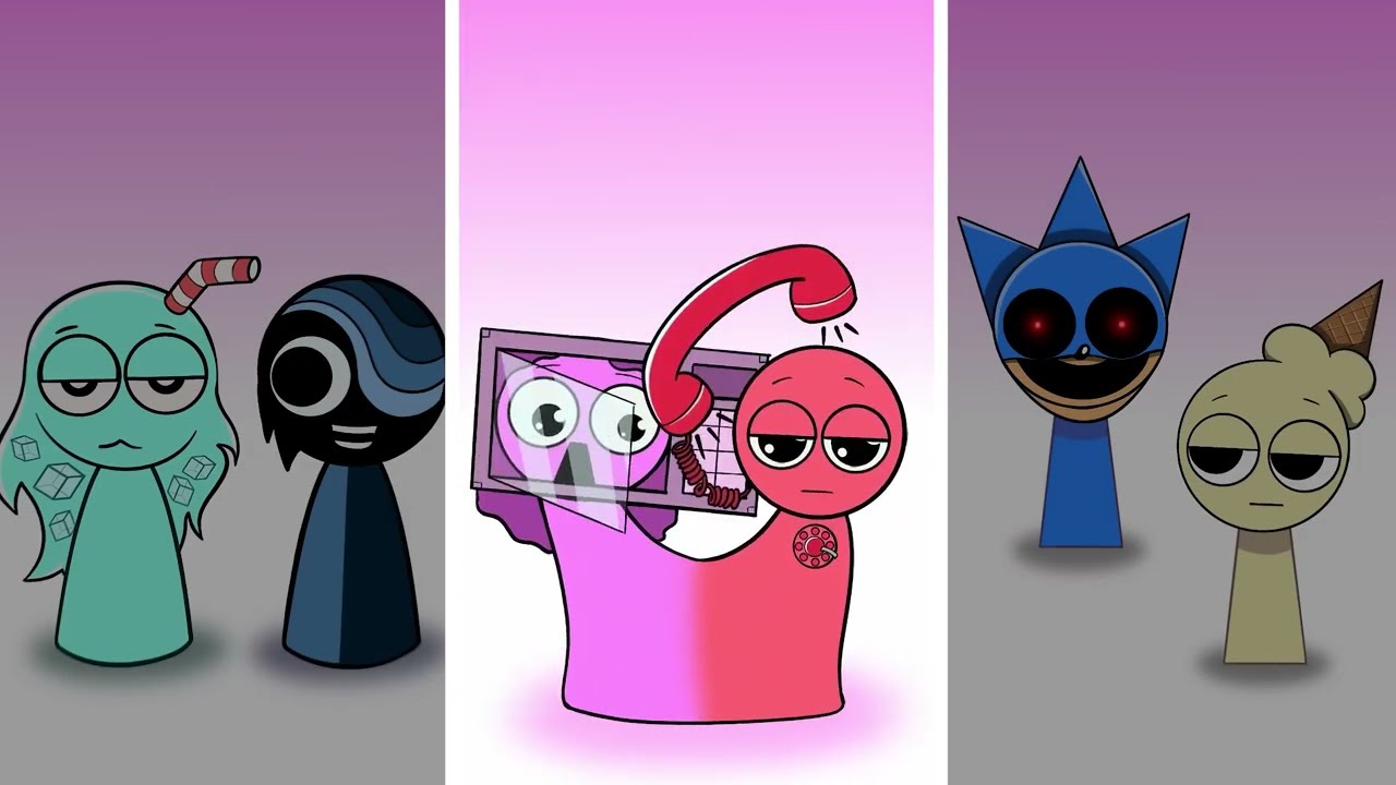 😱TRIPLE SYMBIOSIS Sprunki Phase 6 | Part 4❗️🫣 Incredibox Sprunki Animation