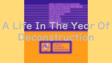 Various - A Life In The Year Of Deconstruction (U.S Version)(FULLALBUM)