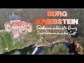 Burg Kriebstein aus der Luft Sachsen Sehenswürdigkeiten Burgen Schlösser Castles Palaces Highlights