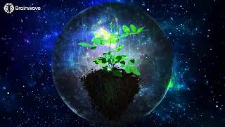 Music for Plant Growth with Binaural Beats and Rain Sounds