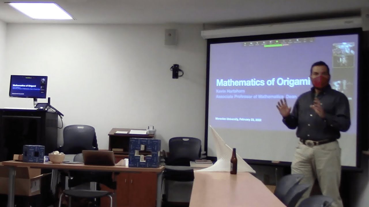 RETURN & LEARN MATHEMATICS OF ORIGAMI WITH DR. KEVIN HARTSHORN Moravian University YouTube