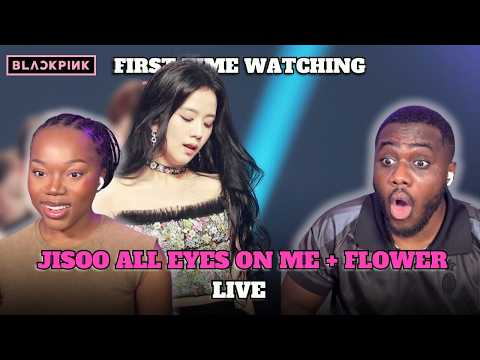 K-POP NEWBIES FIRST TIME WATCHING BLACKPINK | JISOO ALL EYES ON ME + FLOWER LIVE BORN PINK!
