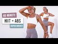 40 MIN HIIT + ABS Workout - No Equipment, No Repeat - Summer Body Challenge Day 1