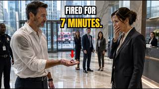 Female CEO Fired a Single Dad for Being 7 Minutes Late — Then Learned the Truth