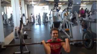 Barbell Clean complex