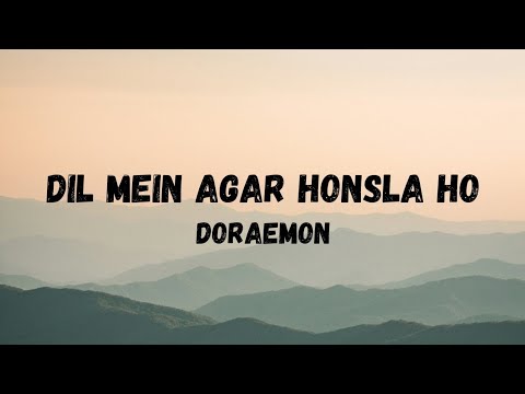 Dil Mein Agar Honsla Ho | Doraemon - The Three Swordsmen | Lyrical Video | LyricalLyfe
