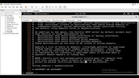 Installation  et configuration POSTFIX sur Debian 10