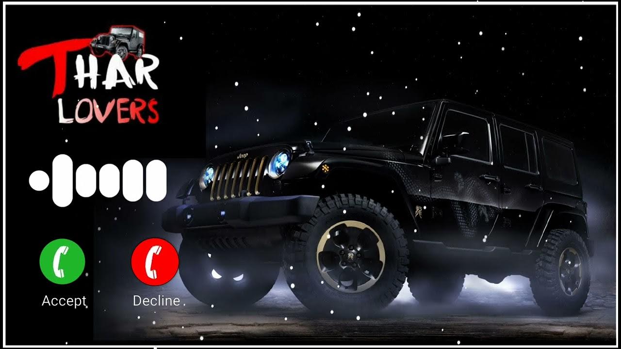 #thar Ak Jeep Khadi Thane De Thar 🚓🚓🚓Par Ringtone #thar #Thar #ringtone
