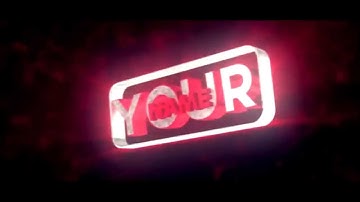 Epic Red Free Sync Intro AE & C4D