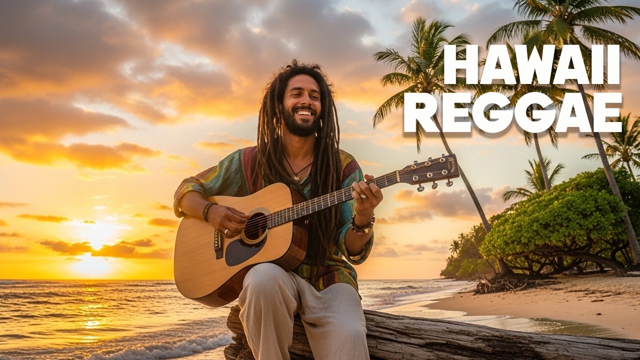 🌴 Hawaiian Reggae Vibes – Tropical Chill Music for Relaxation & Joy 🌞