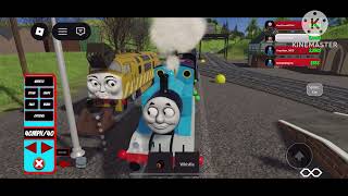 Thomas And Lady Pulling The Express Together