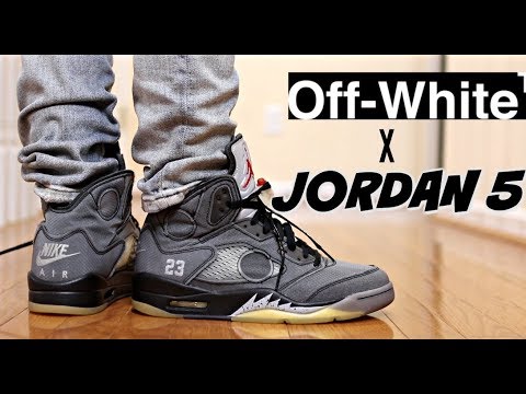 off white 5 on foot