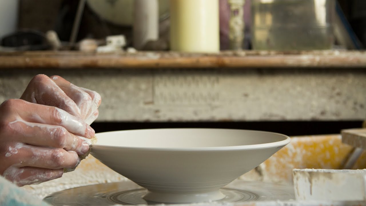 Throwing a Small Porcelain Bowl Matt Horne Pottery YouTube