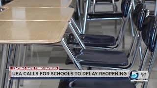 Utah Education Association Calls For In-Person Classes To Be Delayed