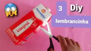 3 Diy lembrancinha fácil| faça você mesmo |decoração