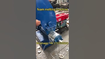 🔥 Foam Melting Machine | Easy EPS & EPE Waste Reduction! ♻️💥