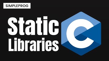 Static libraries in C | How static libraries work in c | C Concepts | Simpleprog