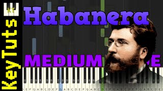 Habanera [Carmen] by Georges Bizet - Medium Mode [Piano Tutorial] (Synthesia) screenshot 5