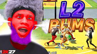 DROPPING OFF THE L2 CHEESERS BUT NOW ON NBA 2K27!😭