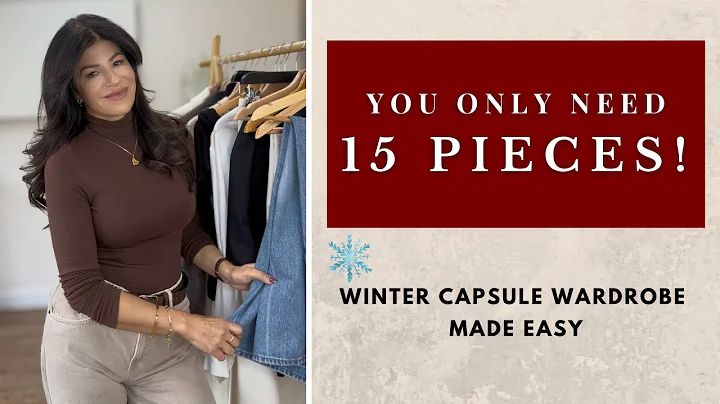 15 Piece WINTER CAPSULE WARDROBE | Elegant, Timeless & Effortless Outfits 2025
