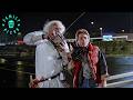 Doc Brown Shows Marty the DeLorean Time Machine | Back to the Future